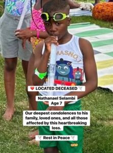 Nathanael Selambi, Missing 7-year-old, Hamilton - City in Ontario, Canada Has Been Located Deceased